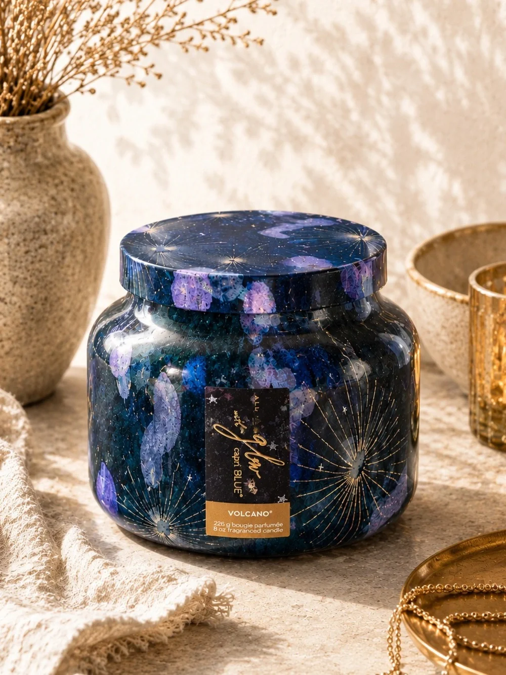 BNIB Anthropologie Capri Blue All Is Glow Volcano Candle 8 oz Exclusive NWT